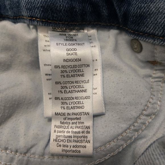 Good American Denim Wide Leg Jeans - Picture 7 of 9